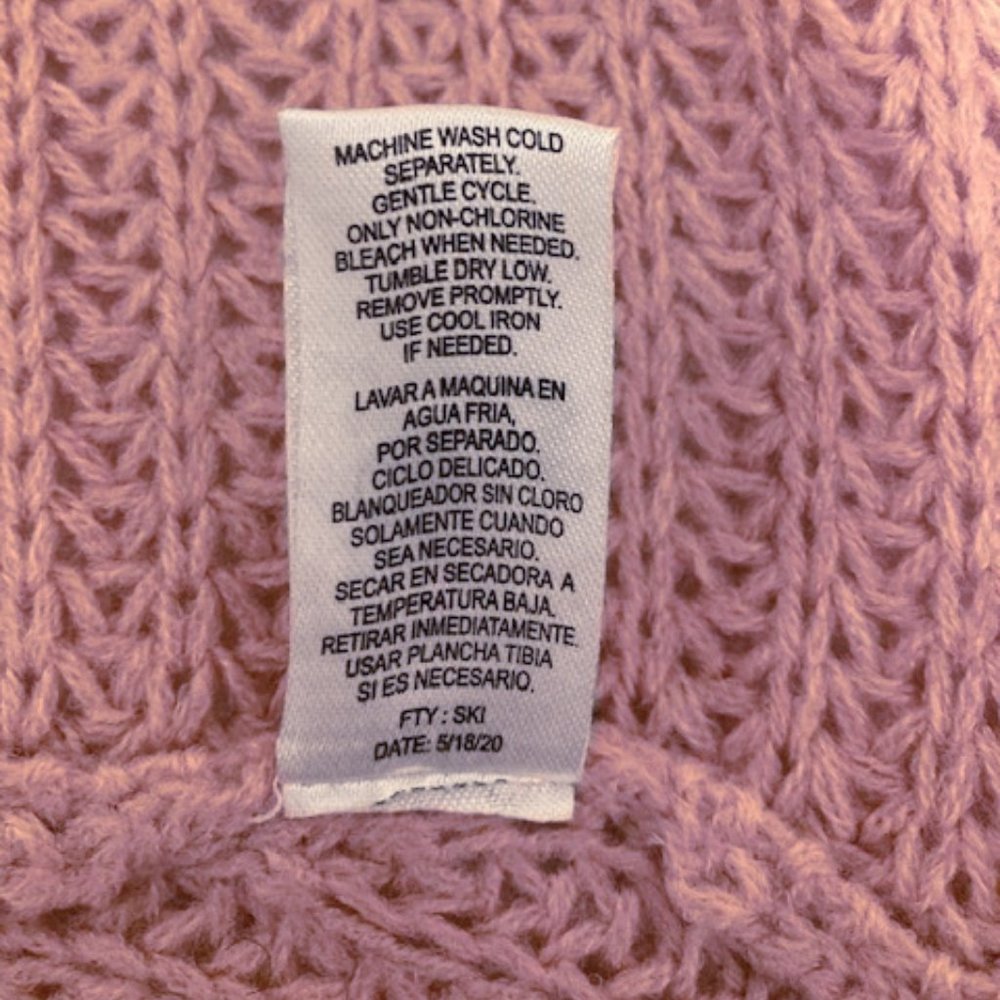 Plus Size | Striped Reversible Sweater - Picture 8 of 8